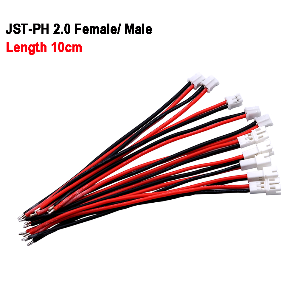 10ซม.24AWG Tiny Whoop JST-PH 2 - Drone Kit Vtol บทวิจารณ์และราคา